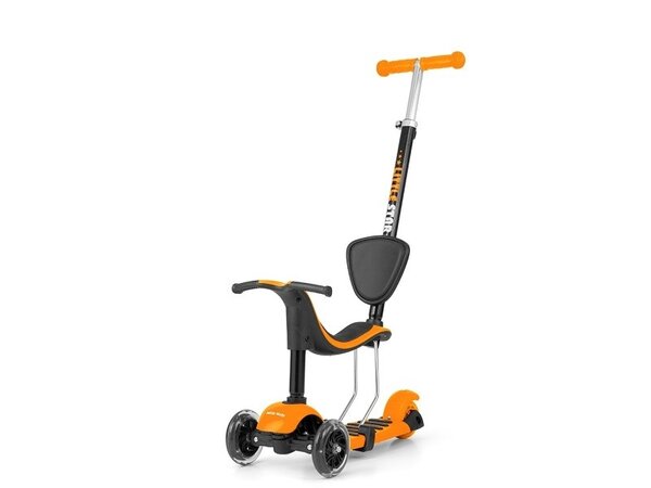 Porteur Trottinette 3 en 1 Little Star Orange