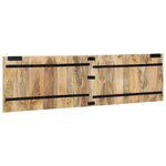 vidaXL Tête de lit 180 cm bois de manguier brut massif