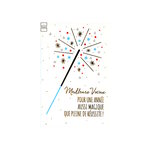 Carte De Voeux - Pour Une Année Pleine de Réussite Visuel Aléatoire*