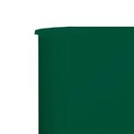 vidaXL Paravent 6 panneaux Tissu 800 x 120 cm Vert