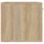 vidaXL Armoire murale Chêne sonoma 60x36 5x35 cm Bois d'ingénierie