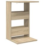 vidaXL Table d'appoint Chêne Sonoma 40 x 35 x 60 5 cm