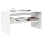 vidaXL Meuble TV Blanc 80 x 40 x 40 cm Aggloméré