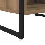 vidaXL Meuble TV Chêne artisan 170 5 x 36 x 30 5 cm Bois d'ingénierie