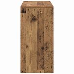 vidaXL Bureau Bois ancien 90 x 37 5 x 75 cm Bois d'ingénierie