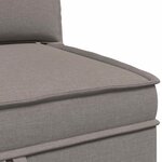 vidaXL Sofa avec rangement Tissu