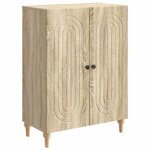 vidaXL Buffet Chêne Sonoma 66 x 34 5 x 90 cm Bois d'ingénierie