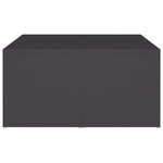 vidaXL Tables basses 4 Pièces gris 33x33x33 cm bois d'ingénierie