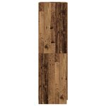 vidaXL Garde-robe vieux bois 80x52x180 cm bois d'ingénierie