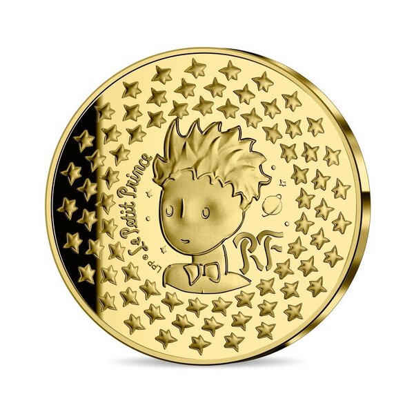 Le Petit Prince Monnaie 5€ Or 1/2g