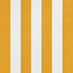 vidaXL Auvent rétractable 200x150 cm Jaune et blanc