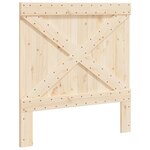 vidaXL Tête de lit 100x104 cm bois massif de pin