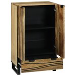 vidaXL Buffet 60x33.5x100 cm Bois massif de mangue