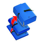 Chemise adaptable à sangle  grande capacité CLIP N’GO . Coloris bleu. OXFORD