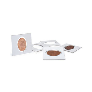 Cadres autocollants Matrix pour Pressed Pennies - paquet de 100.