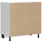 vidaXL Cadre de lit sans matelas noir 90x190 cm