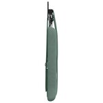 vidaXL Tête de lit suspendue Avec lumière LED Vert Mer Velours