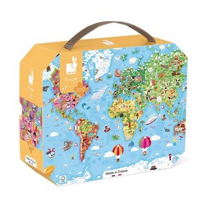 Puzzle Geant du monde - 300 Pièces