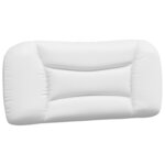 vidaXL Cadre de lit avec LED sans matelas blanc 90x190 cm