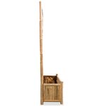 vidaXL Lit surélevé de jardin avec treillis Bambou 70 cm