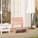 vidaXL Chaise de jardin 60x64x70 5 cm bois massif de douglas
