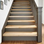 vidaXL Marches d'escalier 8Pièces non traité 100x30x2cm bois chêne massif