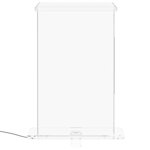 vidaXL Fontaine de piscine avec LED RVB Acrylique 51 cm