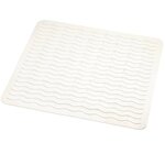 RIDDER Tapis de douche antidérapant Playa 54 x 54 cm Blanc 68401