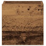 vidaXL Meubles TV muraux 5 Pièces vieux bois bois d'ingénierie