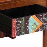 vidaXL Table basse 90x50x40 cm bois d'acacia massif