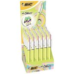 BIC Stylo à bille rétractable 4 Colours Fun