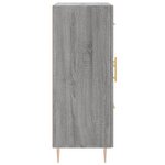 vidaXL Buffet sonoma gris 69 5x34x90 cm bois d'ingénierie