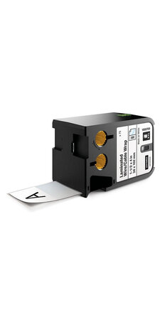 DYMO XTL - Etiquettes laminées d'enrobage de fils/câbles, 38mm x 102mm - Noir sur Blanc
