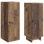 vidaXL Ensemble de Meubles 2 Pièces Bois ancien 34 5 x 33 x 90 cm