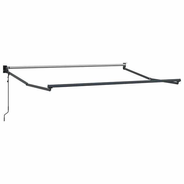 vidaXL Cadre de store rétractable électrique Anthracite 3 x 2 m