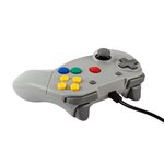 Manette filaire Under Control Nintendo 64 - 2M - Grise