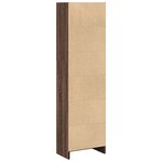 vidaXL Bibliothèque chêne marron 40x24x143 cm bois d'ingénierie
