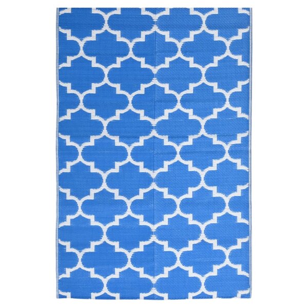 vidaXL Tapis d'extérieur ARAKIL Noir 120x180 cm PP