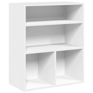 vidaXL Bibliothèque blanc 60x30x71 5 cm bois d'ingénierie