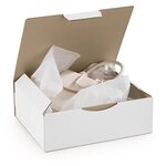 Boîte carton blanche d'expédition rajapost 20x10x10 cm (lot de 50)