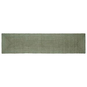 vidaXL Tapis de surface Rectangulaire Vert olive 60 x 300 cm Jute