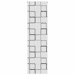 vidaXL Store enrouleur de douche 60x240 cm largeur du tissu 56 cm