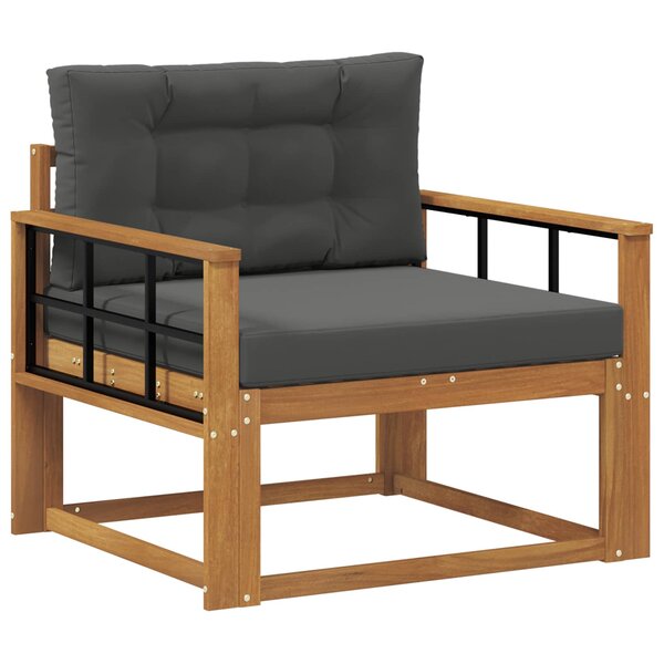 vidaXL Sofa de milieu extérieur Naturel