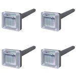 Kit 4 x solaire énergie anti chasse de rongeurs