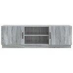 vidaXL Meuble TV Sonoma gris 150 x 31 x 47 cm Bois d'ingénierie