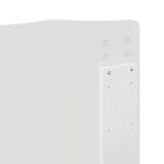 vidaXL Tête de lit Blanc Brillant 180 cm Bois d'ingénierie