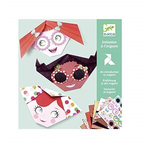 Djeco DJ08757 - Initiation à l'origami Frimousses