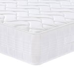 vidaXL Matelas à ressorts ensachés dureté moyenne 160x200 cm