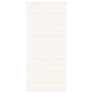 vidaXL Store zèbre beige marbré largeur du tissu 100 9 cm polyester