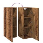 vidaXL Meubles TV 2 Pièces vieux bois 30 5x30x90 cm bois d'ingénierie